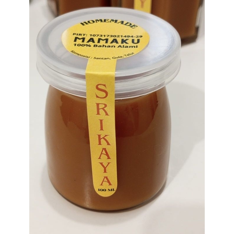 

MAMAKU Selai Srikaya Homemade Selai Medan 100 ml Free 10 ml Gemoy