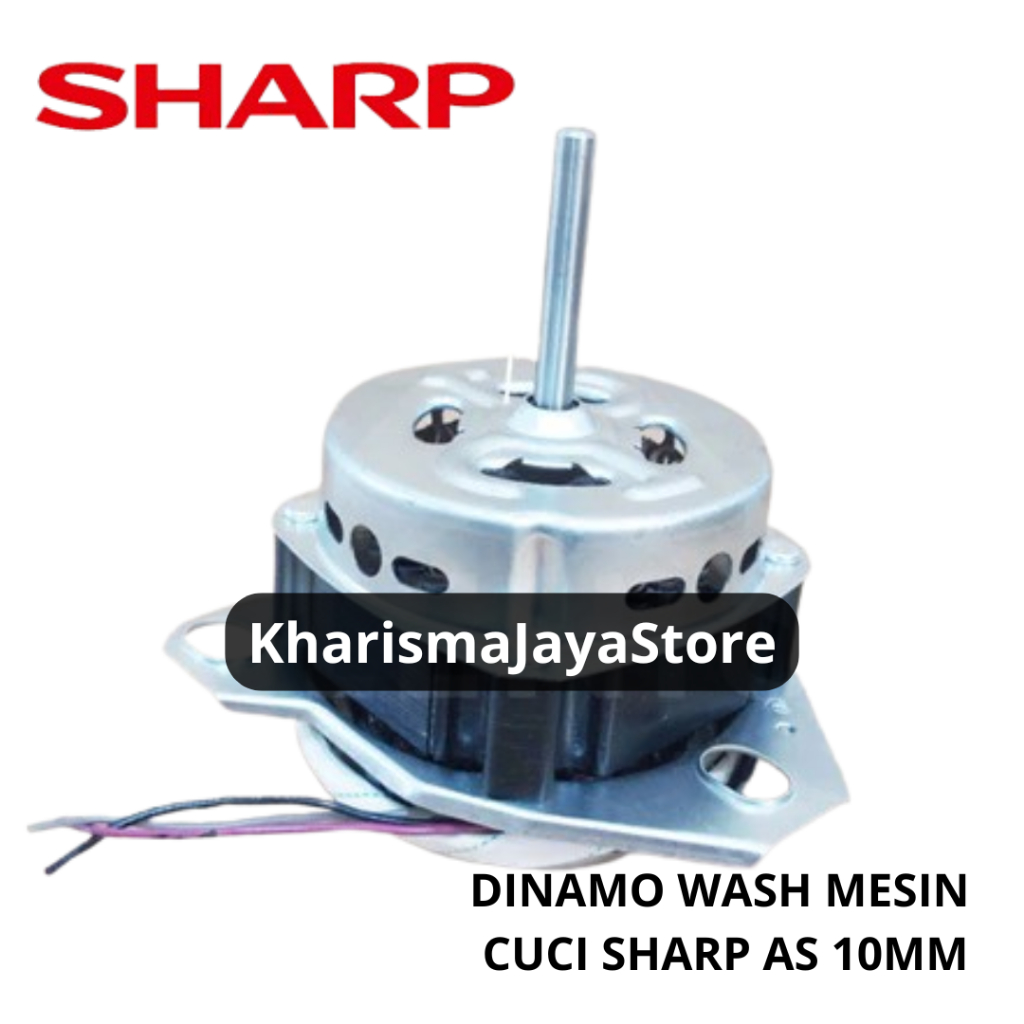 DINAMO WASH PENCUCI MESIN CUCI SHARP  / MOTOR  DINAMO PENGGILAS MESIN CUCI SHARP