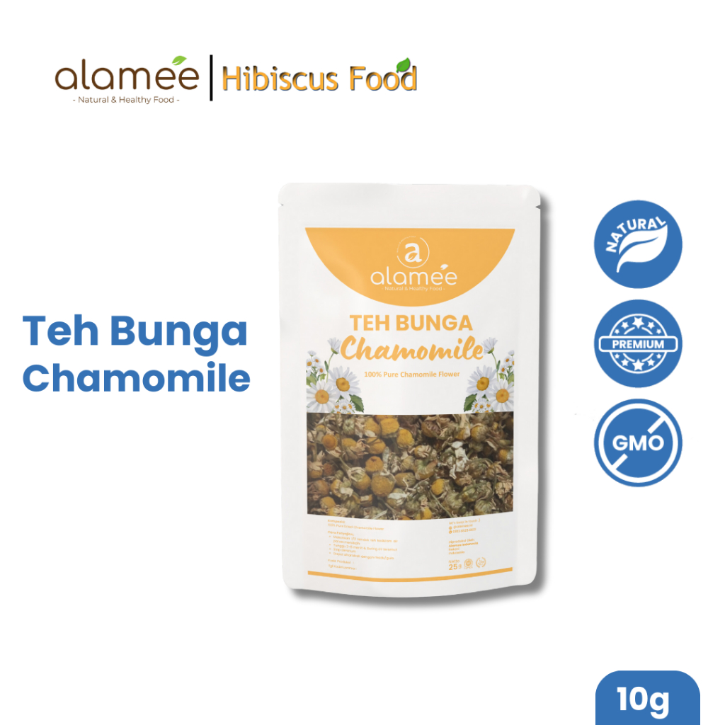 

Teh Chamomile Camomile Tea Flower Anti Insomnia Relaksasi Kamomile Anxiety Sleep Tidur Susah Alami fresh and natural