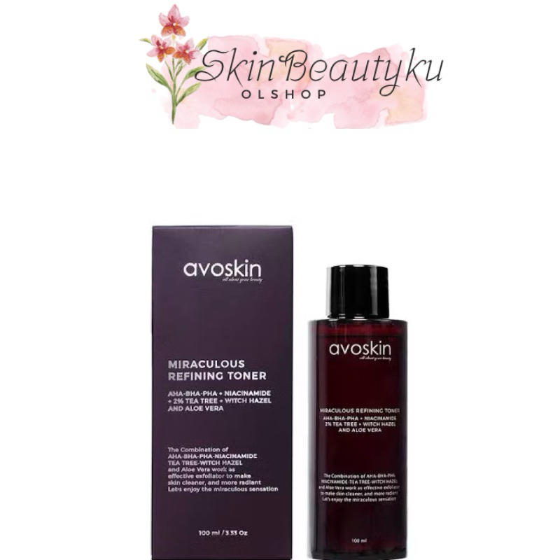 Avoskin Refining toner 100ml Near ED 2027
