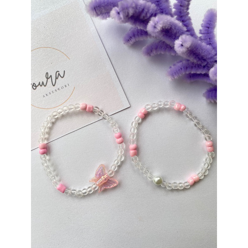 Gelang manik-manik murah lucu/Gelang manik-manik gemes/Gelang manik-manik anak/Gelang manik-manik ke