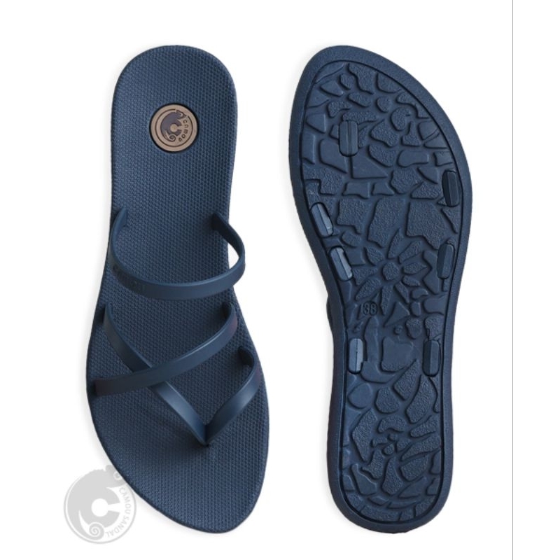 Jeany Lapiz Sandal Wanita Dari bahan perpaduan karet dan plastik