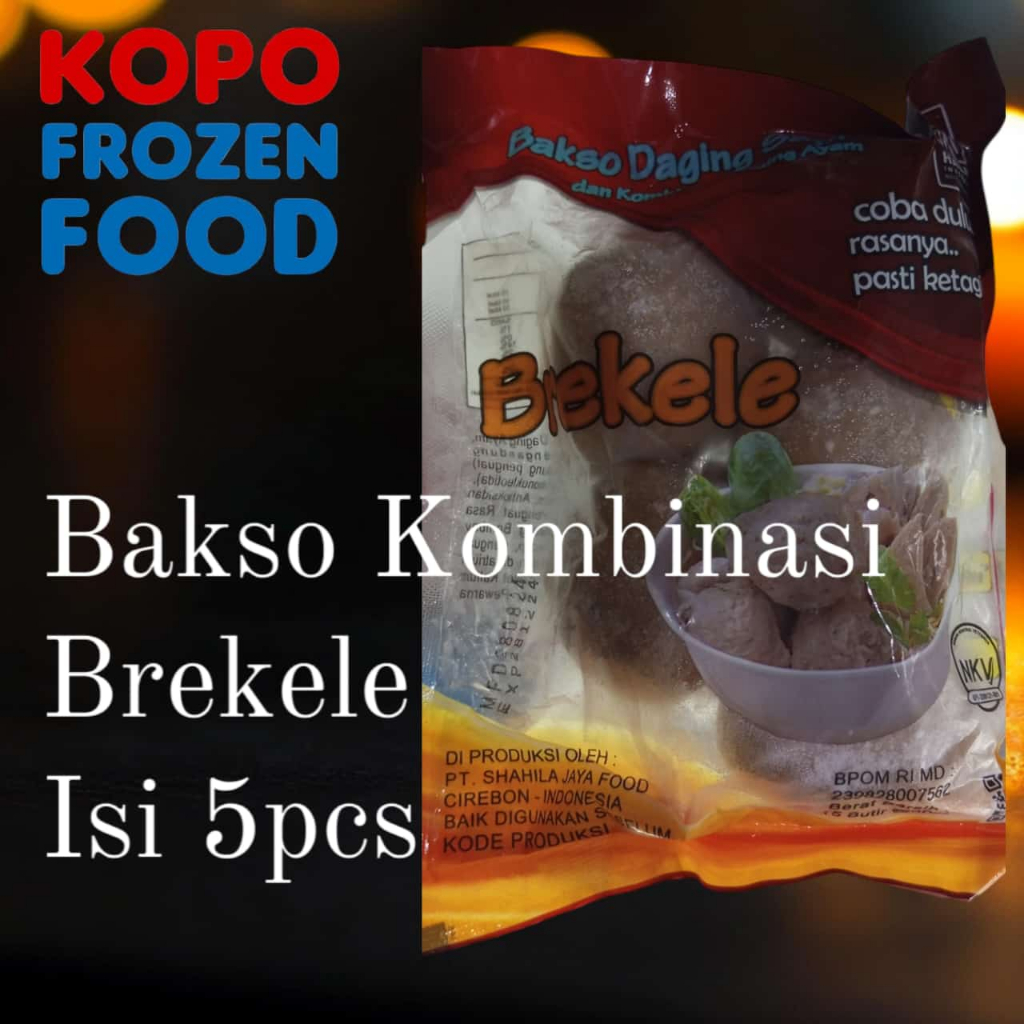 

Bakso Kombinasi Brekele isi 5