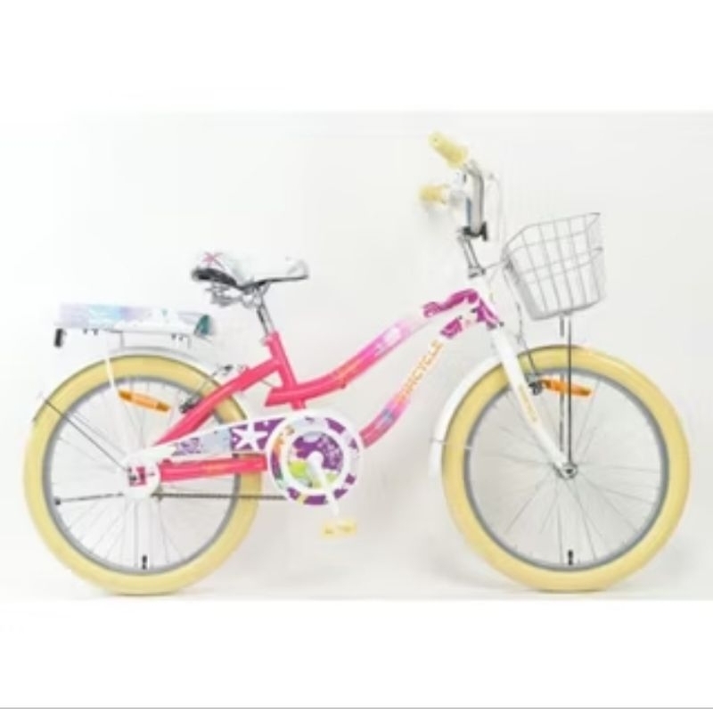 Sepeda Anak Perempuan Mini 20 inch Wimcycle Yuna