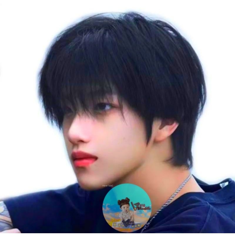 WIG/RAMBUT PALSU PRIA MODEL PENDEK