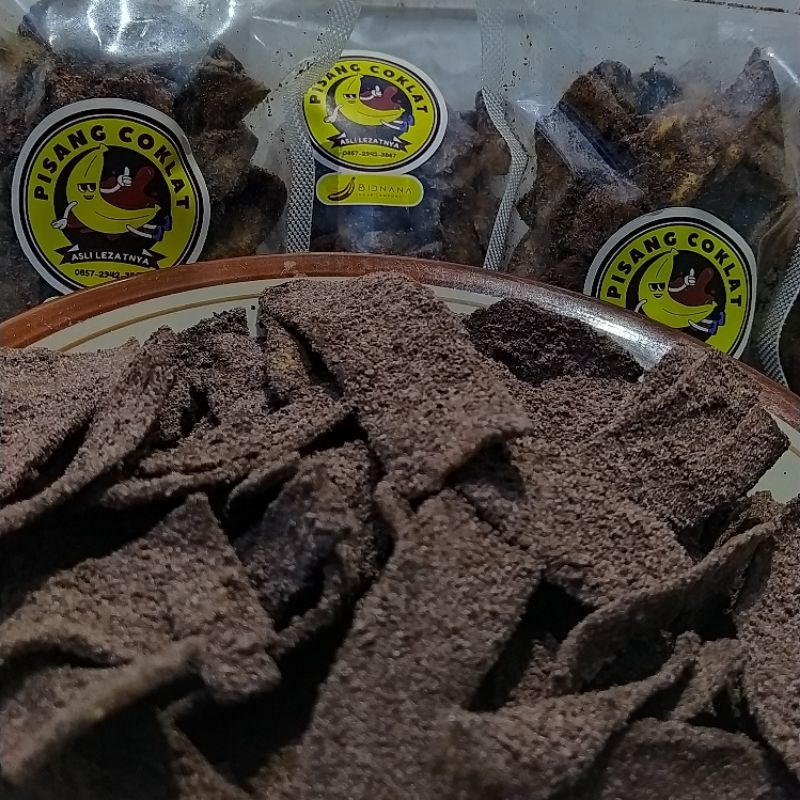 

kripik pisang coklat bubuk berkualitas tinggi dari BIDNANA (75g)