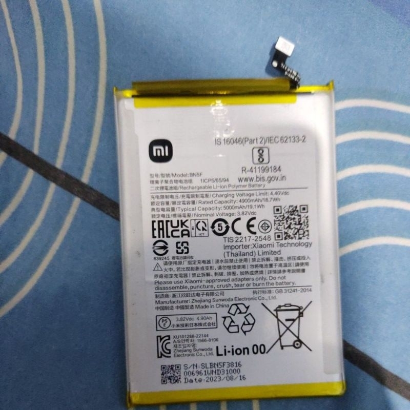 BATERAI REDMI A1 A2 BN5F ORI COPOTAN