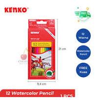 

Pensil Warna Water Color Pencil 12 Color WCP-12F / KENKO