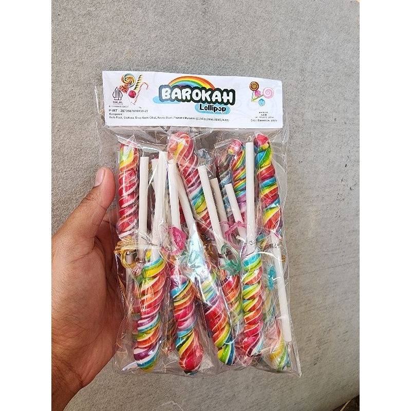 

PERMEN LOLIPOP ULIR 4 CM CINCIN isi 20 pcs