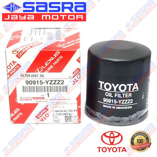 Oil Filter ORI Innova|Fortuner|Hilux|Alphard|Kijang EFI 2.0|Hiace Commuter TOYOTA GENUINE PARTS - Saringan Oli TYT.90915-YZZZ2