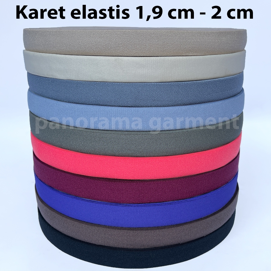 karet elastis 1,9 cm - 2 cm