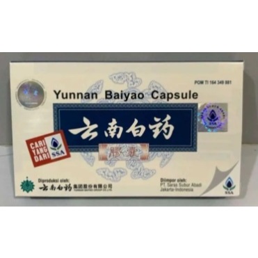 YUNNAN BAIYAO CAPSULE / YUNNAN BAIYAO KAPSUL SSA 100% ORIGINAL 100% ASLI