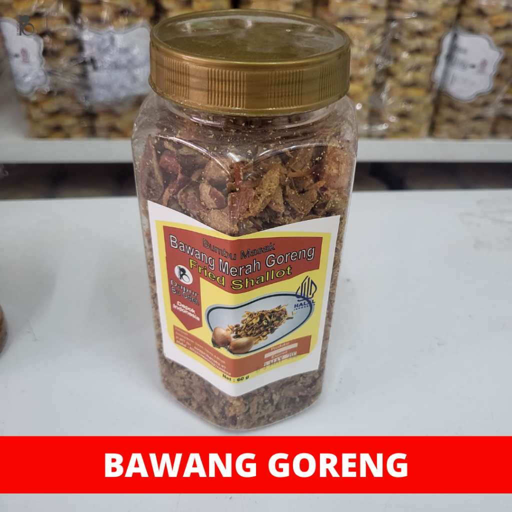 

Bawang Goreng Bu Odeh 60gr Bawang goreng krispy renyah enak