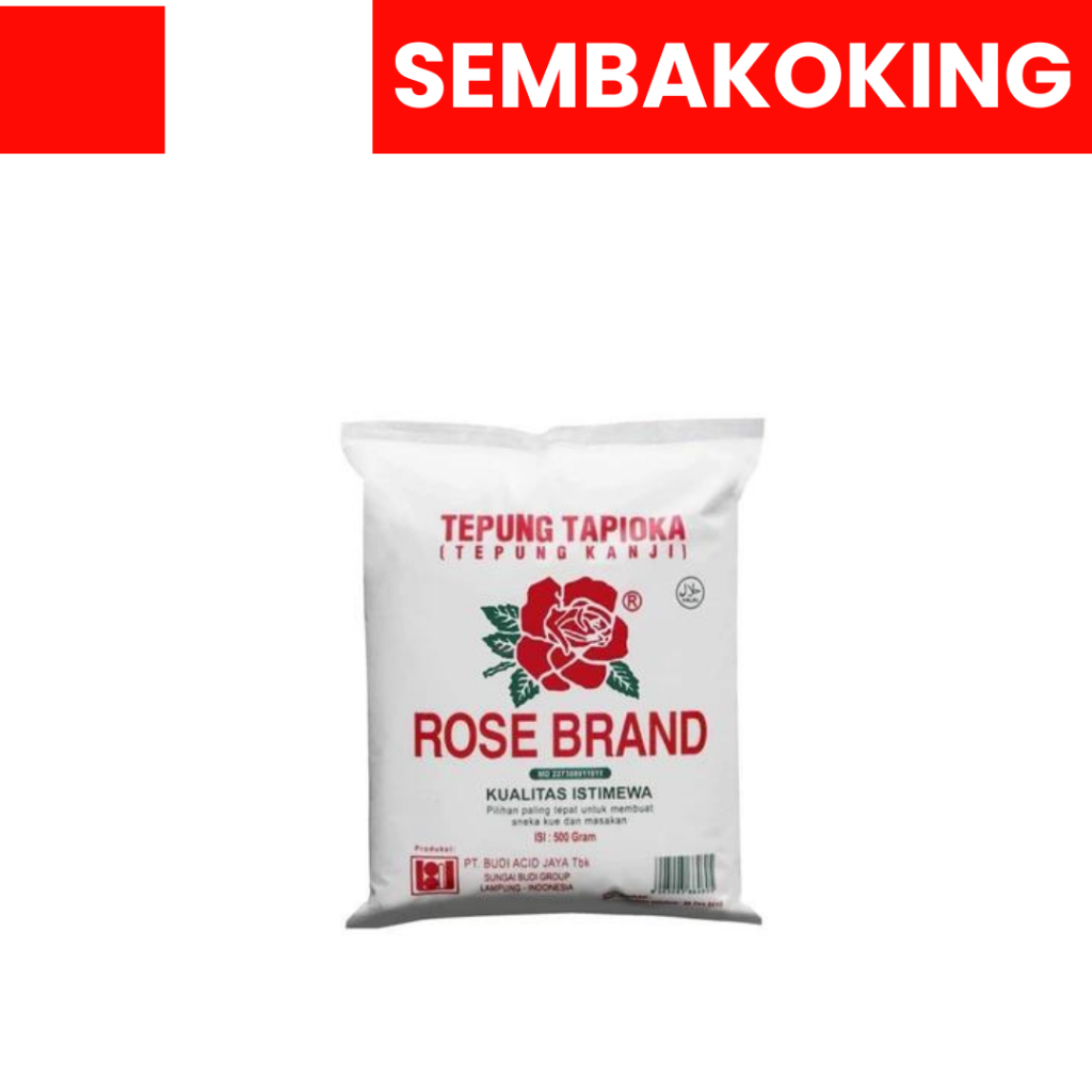

TEPUNG TAPIOKA KANJI ROSE BRAND 500GR