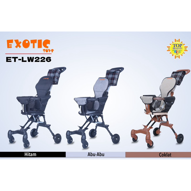 MAGIC STROLLER EXOTIC LW 226 CABIN SIZE - STROLLER ANAK CABIN SIZE