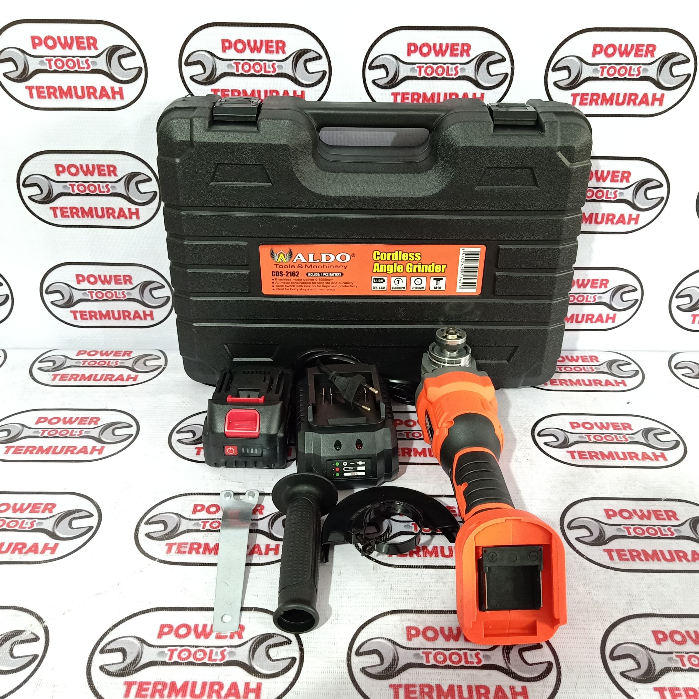 Mesin Gerinda Tangan 4" CORDLESS CDS-2162 ALDO 24V / Mesin Gurinda Grinda 4" BATERAI CDS 2162 - Angl