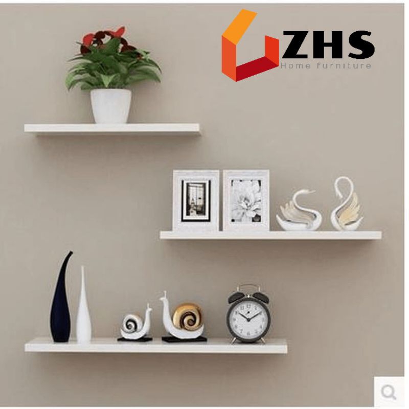 Rak Dinding Ambalan Dinding Tempat Buku Fase Bunga