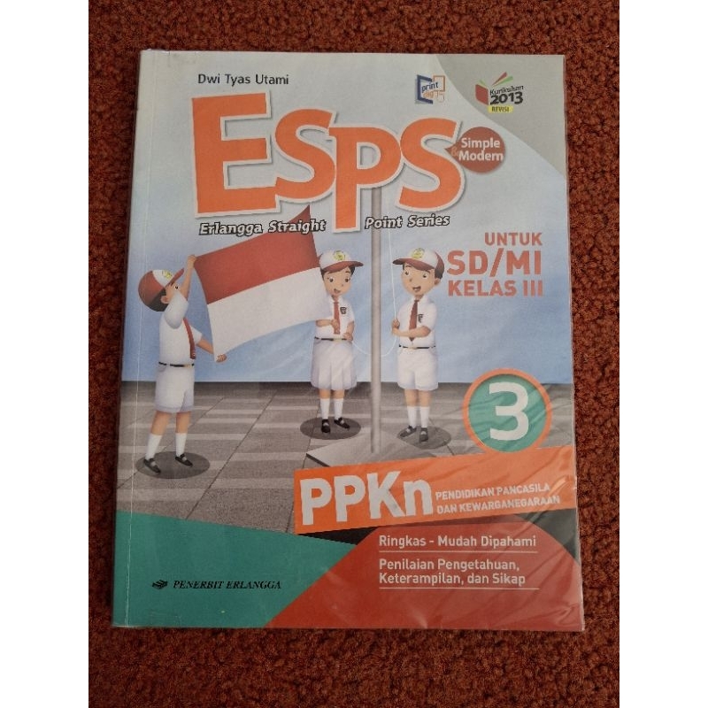 

Preloved buku ESPS PPKn SD kelas 3 kurikulum 2013