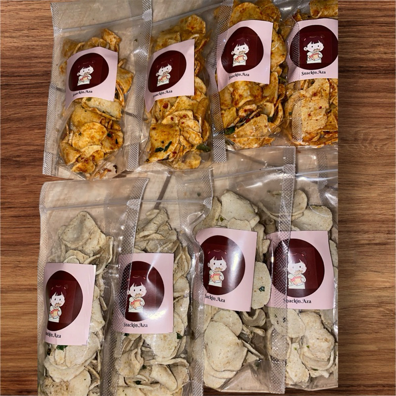 

[SNACKIN]-Basreng Original Pedas Daun Jeruk