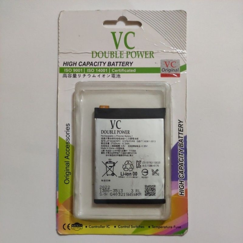 Baterai VC Hp Sony Xperia X Performance SO-04H SOV33 Sony XP F8132 F8131