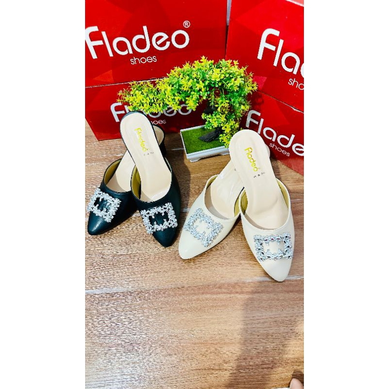 SANDAL WANITA BUSTONG HAK 5 CM TERBARU FLD