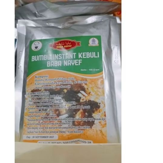 Bumbu instan Nasi Kebuli