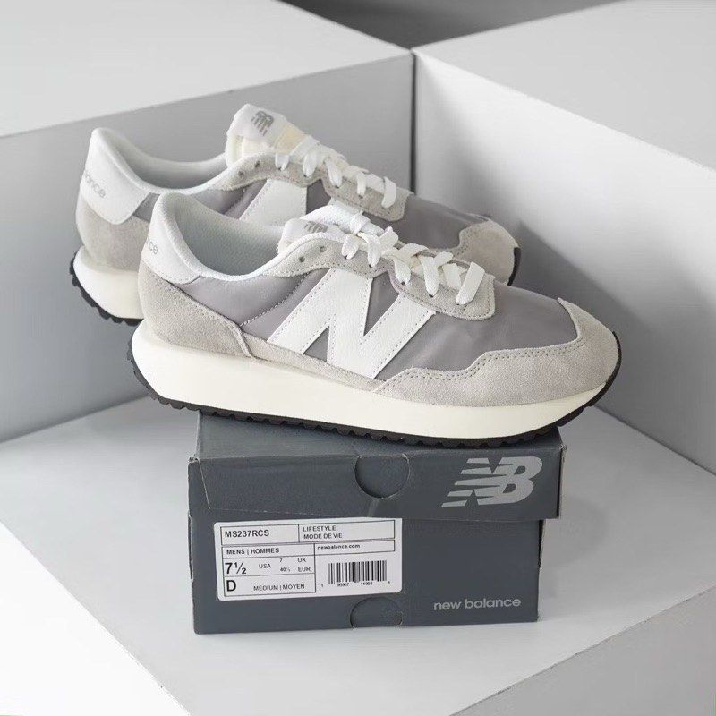 Sepatu NB 237 Rain Cloud Steel [MS237RCS] Original