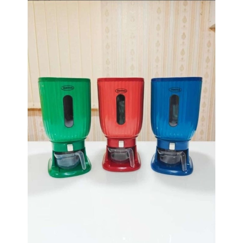 DISPENSER TEMPAT PENYIMPANAN BERAS 10KG MOTIF 3D