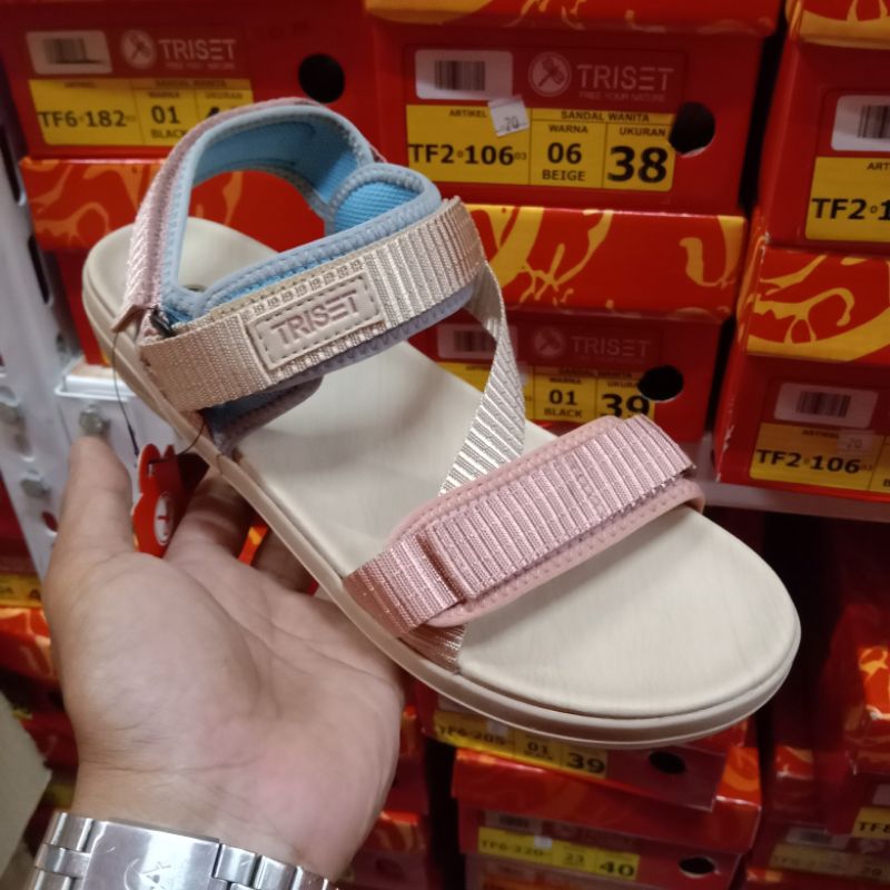 TRISET NEW ARRIVAL SANDAL SLINGBACK | SANDAL GUNUNG CASUAL WANITA | ORIGINAL