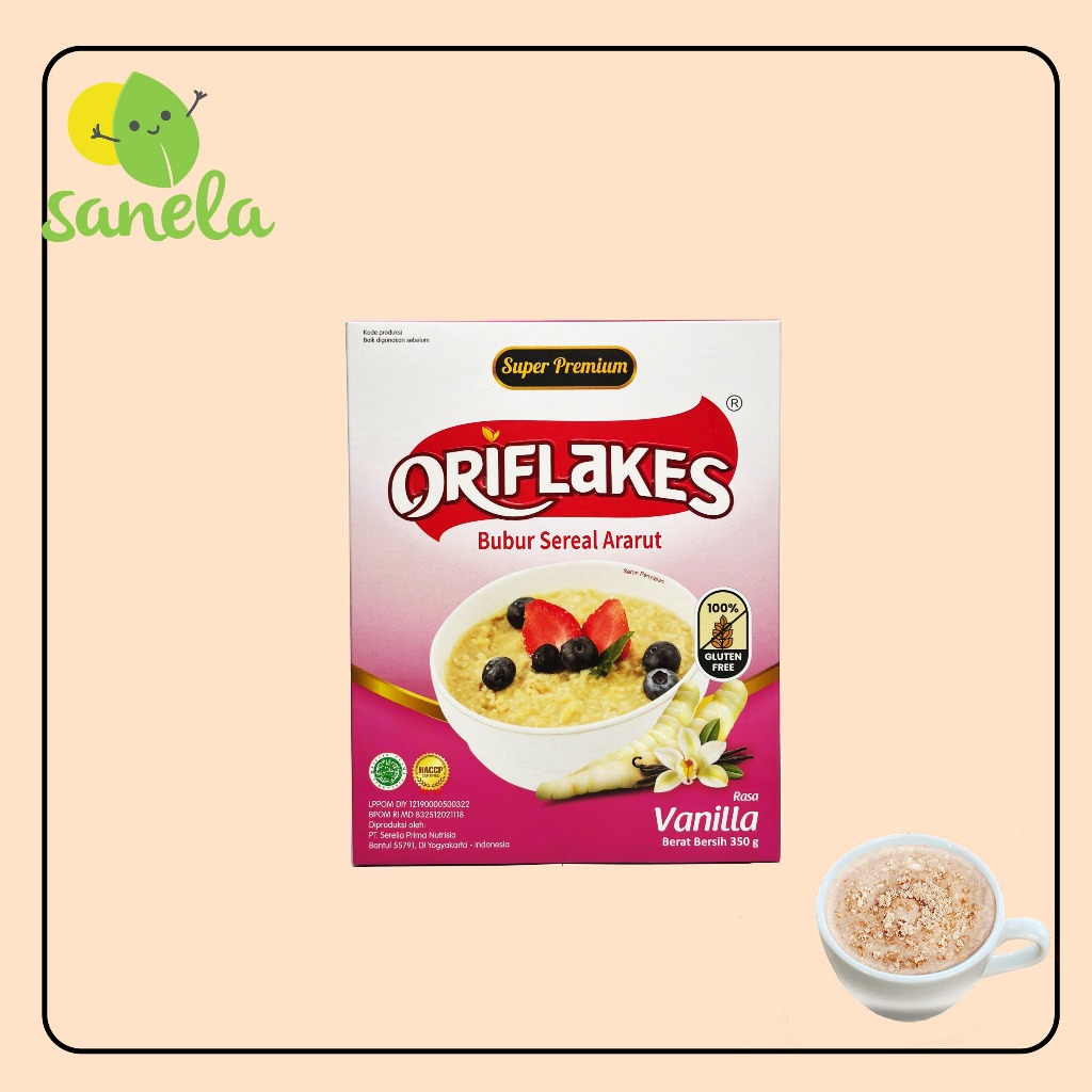 

Oriflakes Gastro Vanilla 350 gram