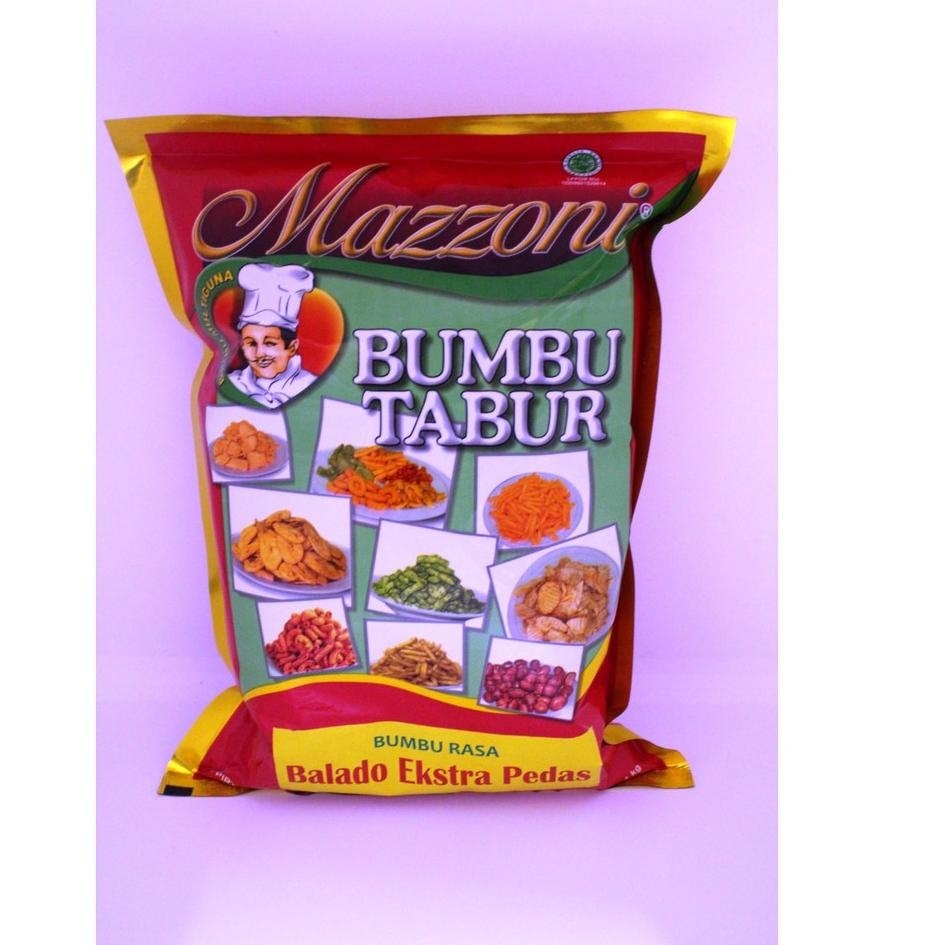 

Mazzoni bumbu tabur balado ekstra pedas 1 kg