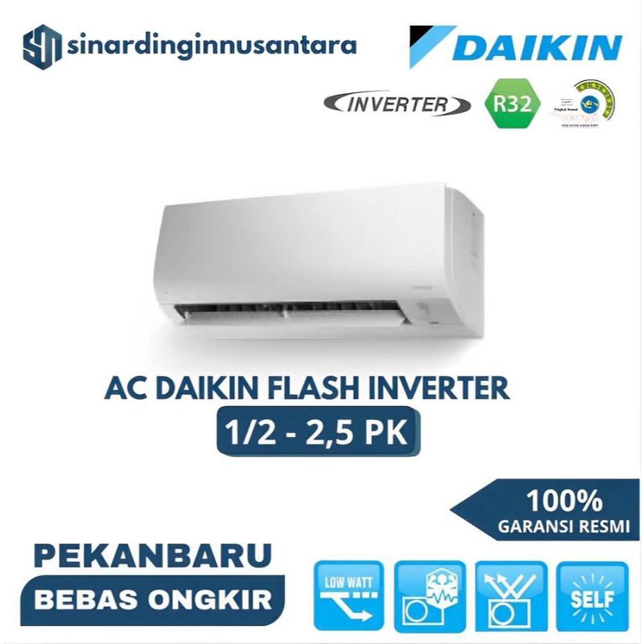 AC DAIKIN FLASH INVERTER THAILAND 1/2 PK MODEL STKQ15UV