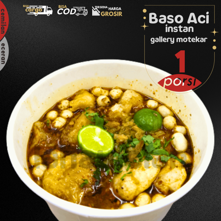 

Baso Aci Instan Gallery Motekar 1Pcs Khas Garut by Lahawelah