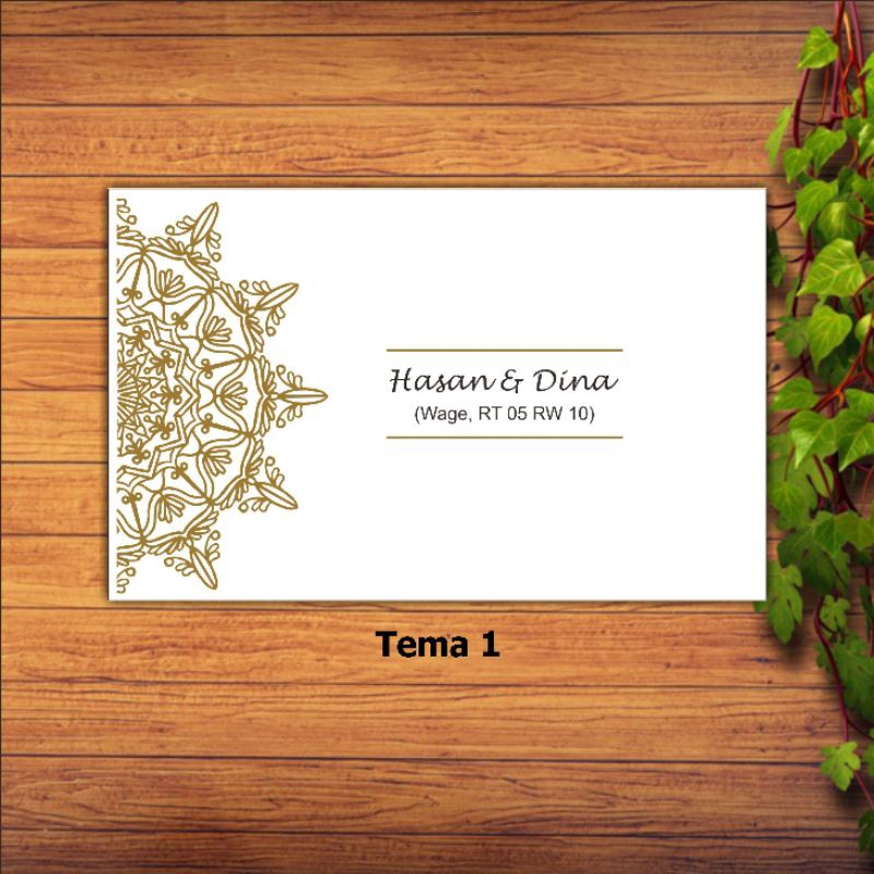 

Amplop Kondangan / Buwuhan Costum (Isi 20pcs)