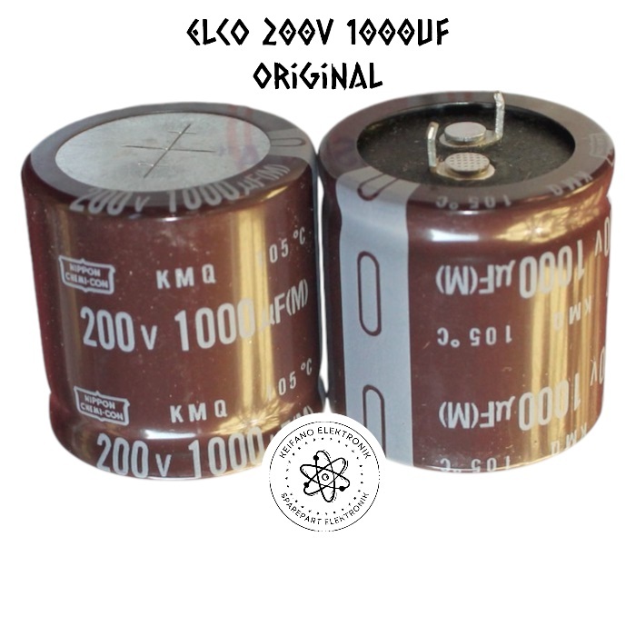 Elko Elco 200v 1000uf Elko 1000uf 200v Original