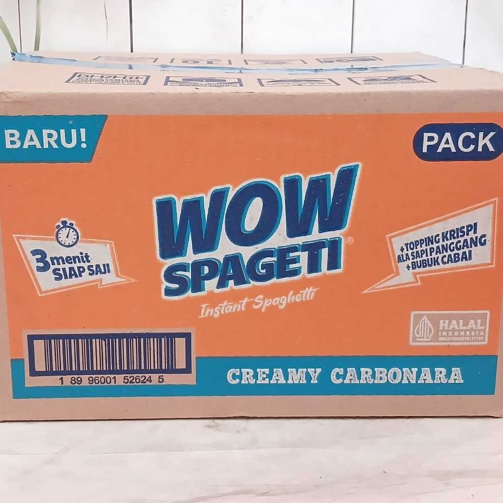 

Wow Spageti Instan Kartonan Isi 40pcs Bolognese/Carbonara / ARENA PRABOT