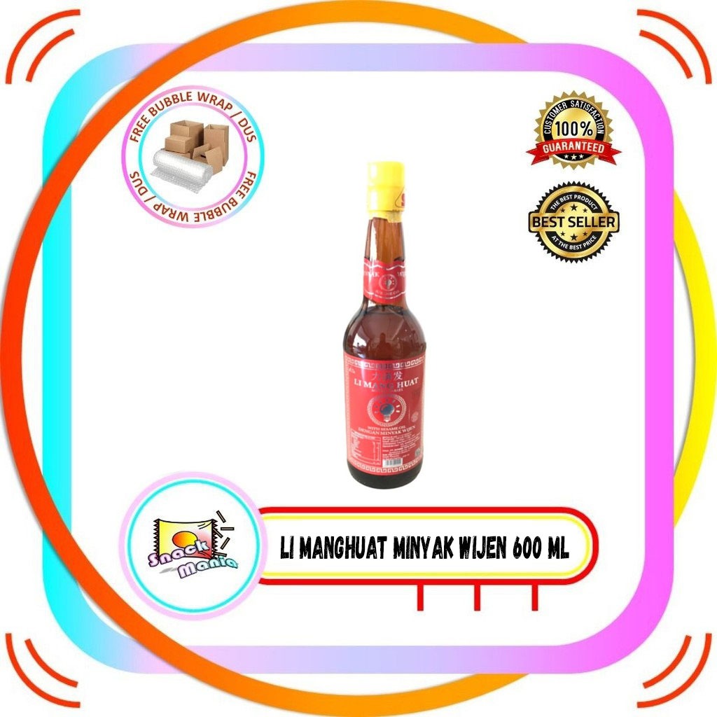 

LI MANG HUAT Minyak Wijen 600 ml Sesame Oil