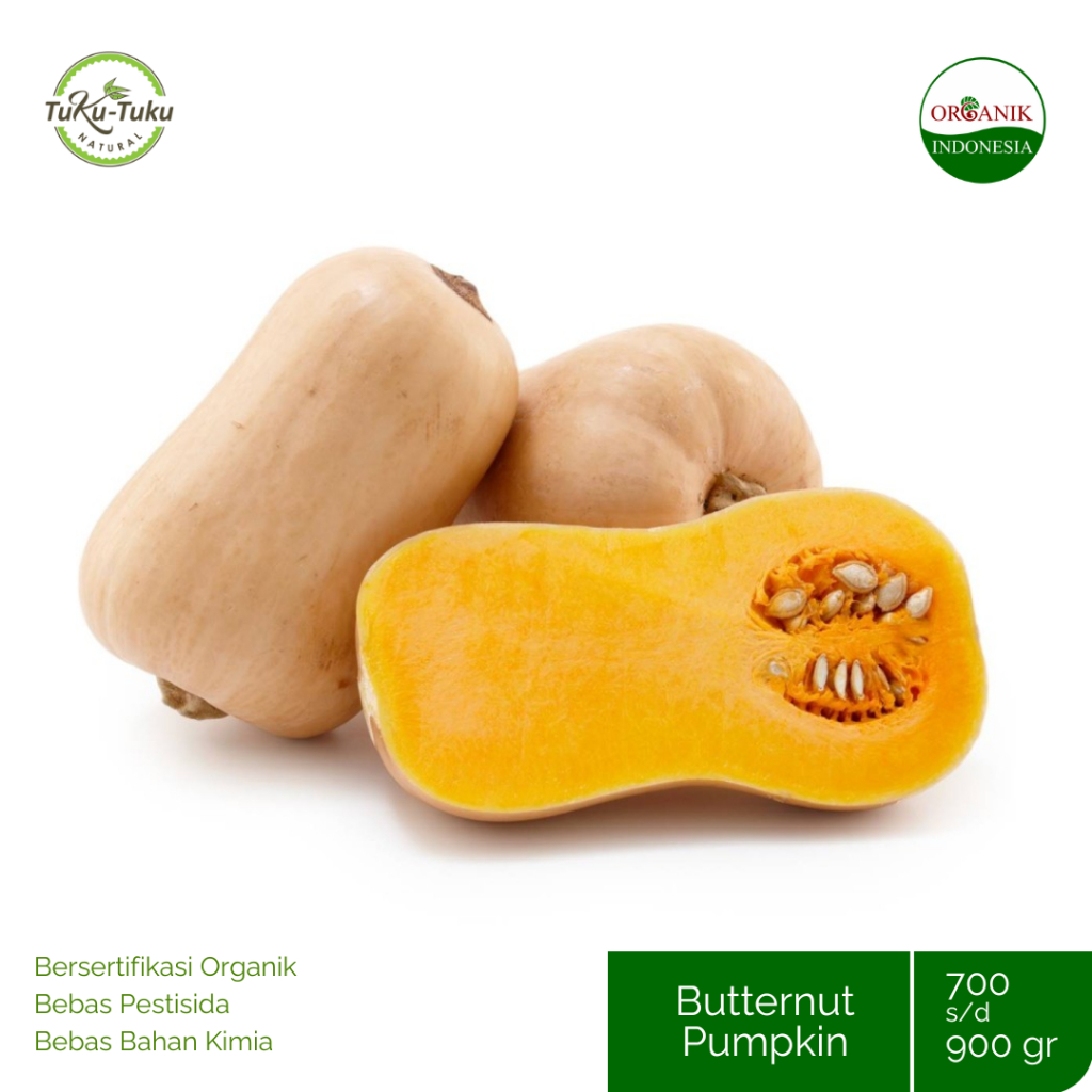 

BUTTERNUT PUMPKIN ORGANIK BSP Farm 1KG
