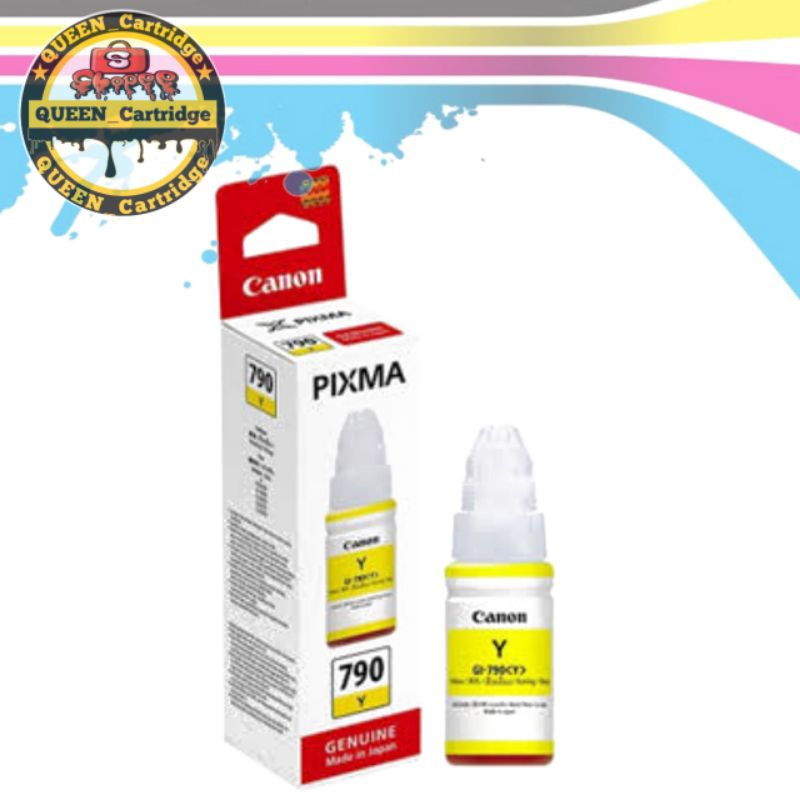 Tinta Canon 790 Yellow GI790Y - Tinta Canon G1010 G2010 G3010 G4010