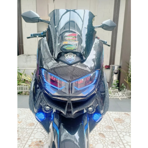 COVER DASI DEPAN ALL NEW NMAX CARBON KEVLAR
