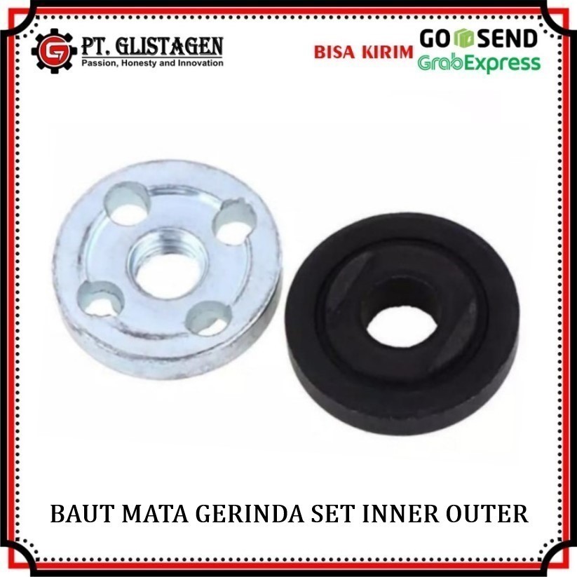 Inner Outer Gerinda Baut Mata Gerinda Tangan Flange Set Inner Outer