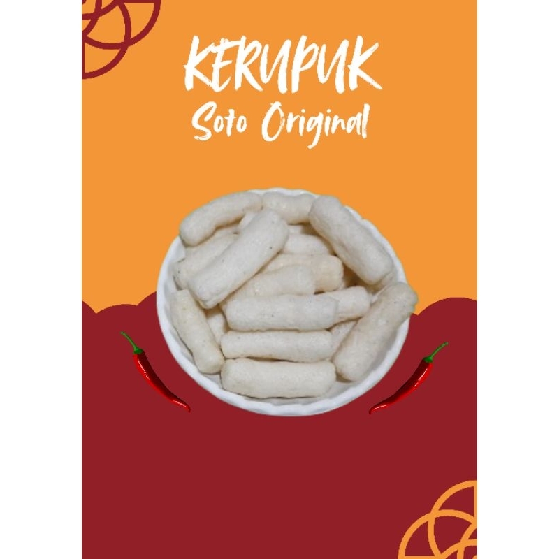 

Kerupuk Soto rasa original