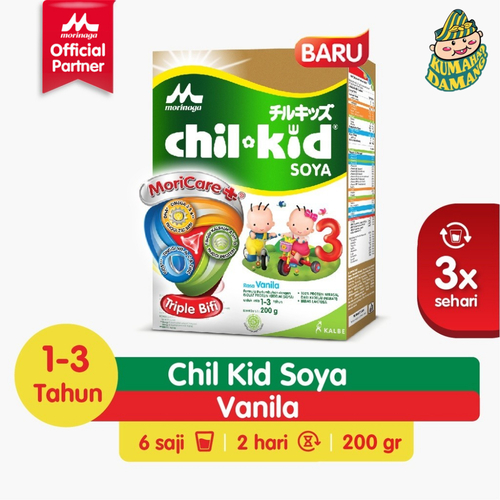 Morinaga Chil Kid Soya Vanila 200 gram