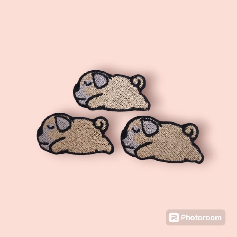 Iron patch Choco Sleeping Dog