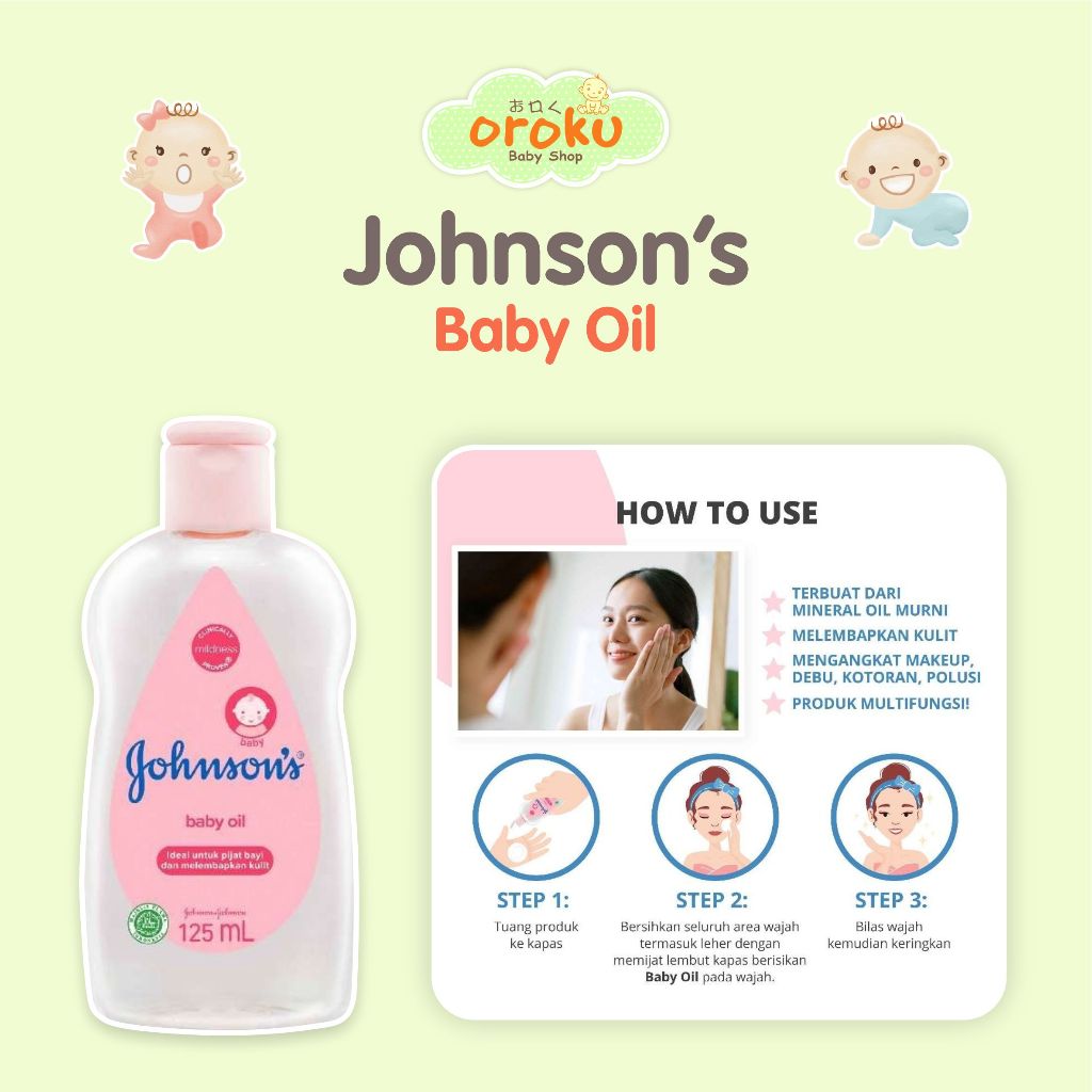 JOHNSON'S BABY OIL / BABY OIL