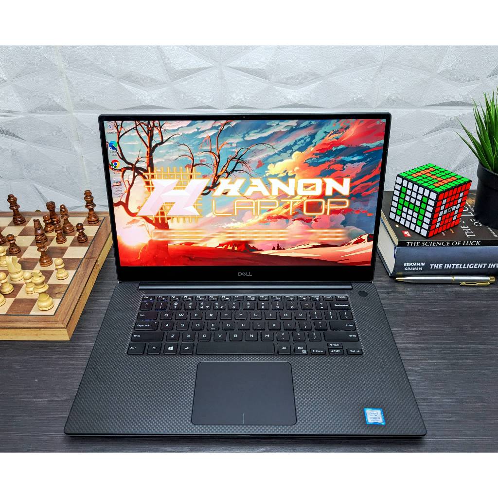 Dell XPS 15 7590 Laptop Monster Gaming Desain Mewah Intel Core i9 NVIDIA GTX 1650 Ram 32 SSD NVME 1T