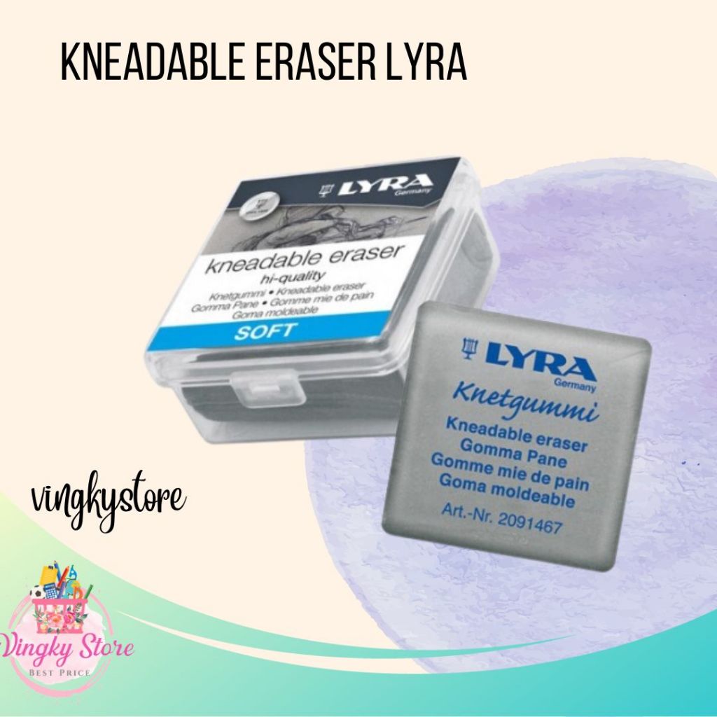 

Penghapus / Kneadable eraser / Plasticine Eraser soft LYRA