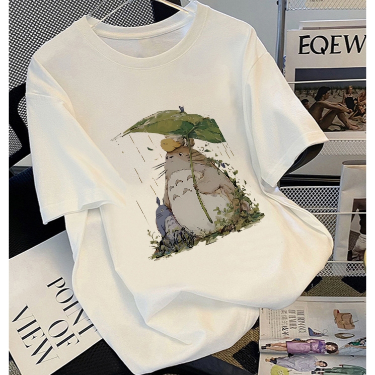 KOIKOO kaos oversize wanita lengan 3/4 kaos putih wanita kaos wanita kekinian baju kaos oversize kao