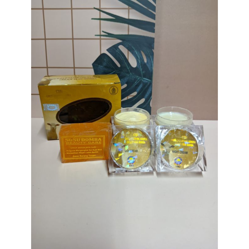 CSD GLOWING SERIES Gold CREAM SUSU DOMBA HOLO mds 15g
