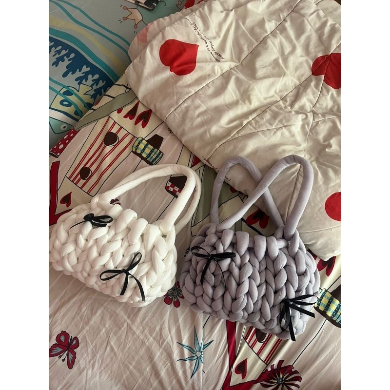 Chunky yarn bag - Shoulder bag